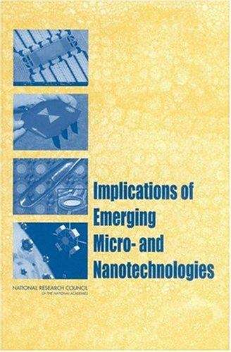 Book cover of Implications of Emerging Micro- and Nanotechnologies