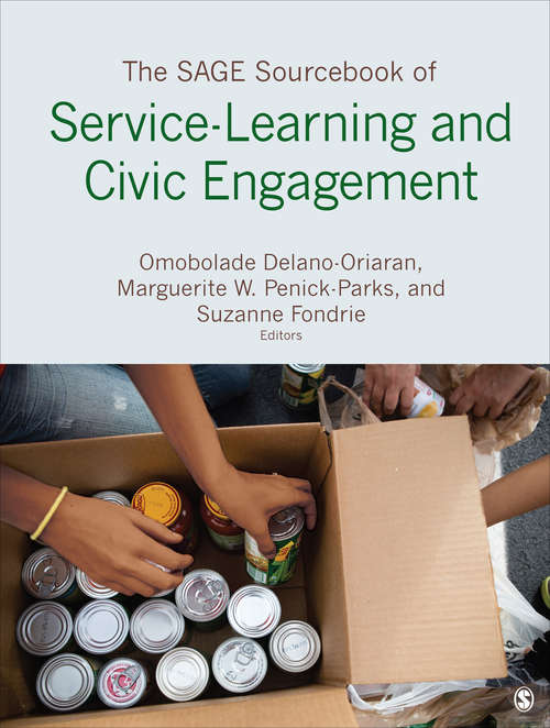 Book cover of The SAGE Sourcebook of Service-Learning and Civic Engagement
