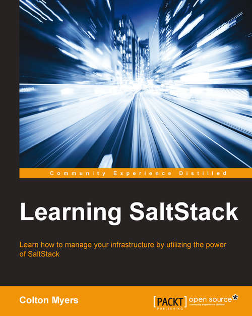 Book cover of Learning SaltStack