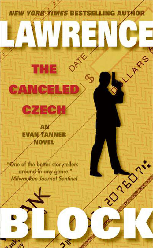 Book cover of The Canceled Czech (The Evan Tanner Novels #2)