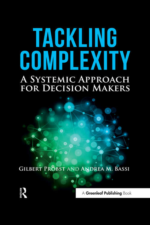 Book cover of Tackling Complexity: A Systemic Approach for Decision Makers