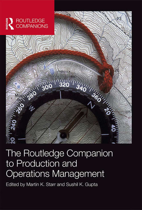 Book cover of The Routledge Companion to Production and Operations Management (Routledge Companions in Business, Management and Accounting)