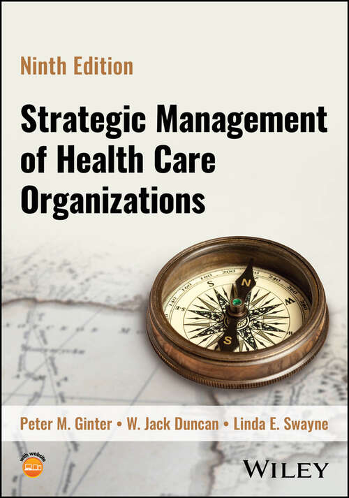 Book cover of Strategic Management of Health Care Organizations