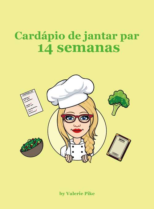 Book cover of Cardápio de jantar para 14 semanas