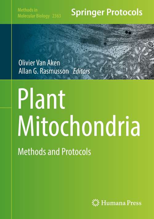 Cover image of Plant Mitochondria