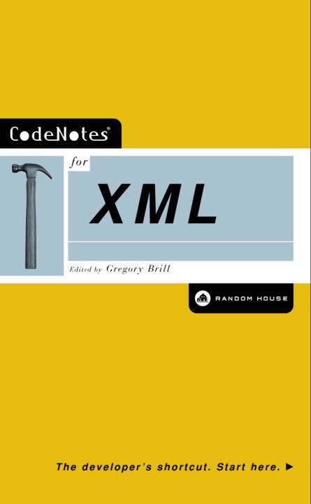 Book cover of CodeNotes for XML