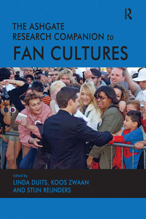 Book cover of The Ashgate Research Companion to Fan Cultures
