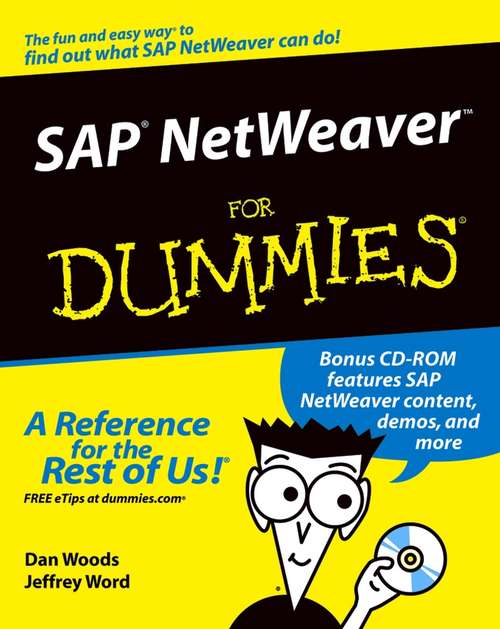 Book cover of SAP NetWeaver For Dummies