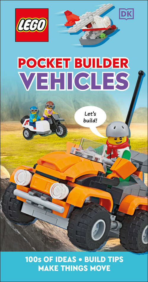 Book cover of LEGO Pocket Builder Vehicles: Make Things Move (LEGO Pocket Builder)