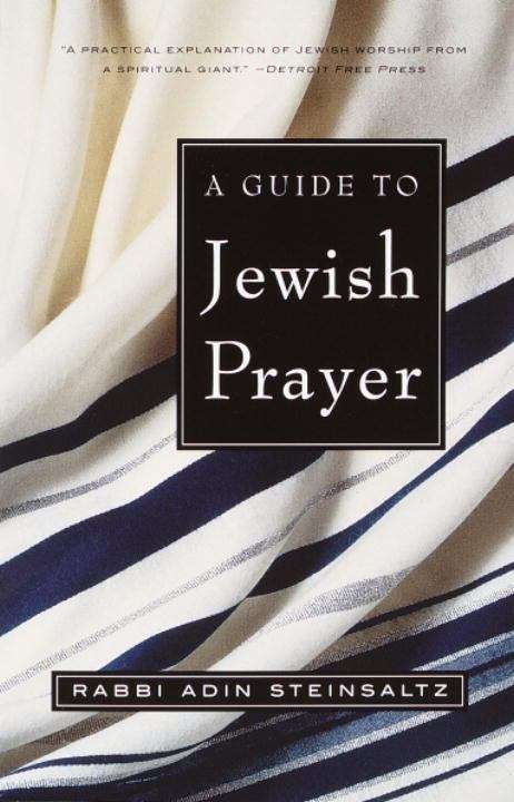 Book cover of A Guide to Jewish Prayer