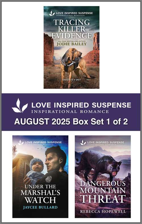 Book cover of Love Inspired Suspense August 2025 - Box Set 1 of 2 (Original)
