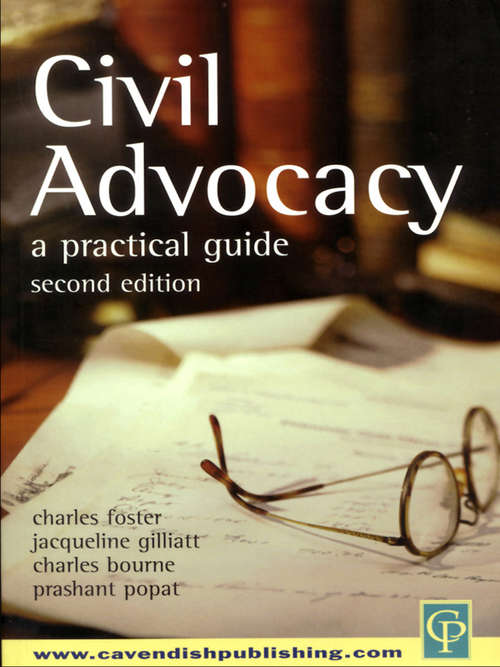 Civil Advocacy: A Practical Guide