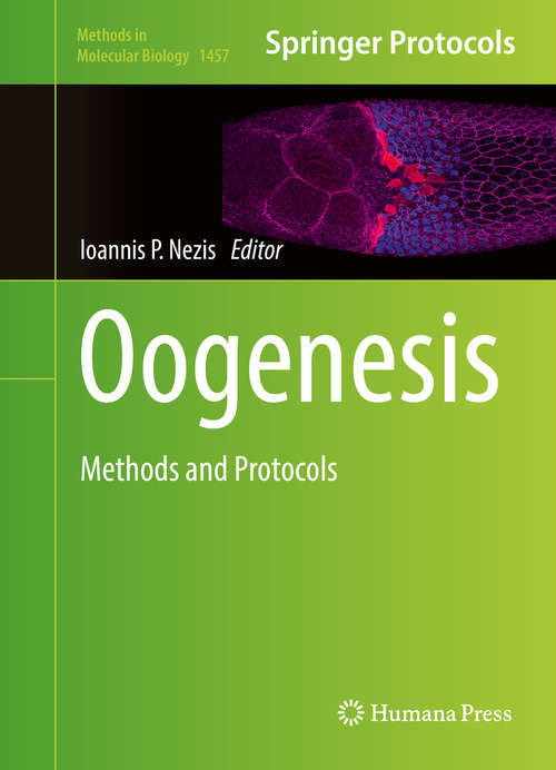 Book cover of Oogenesis