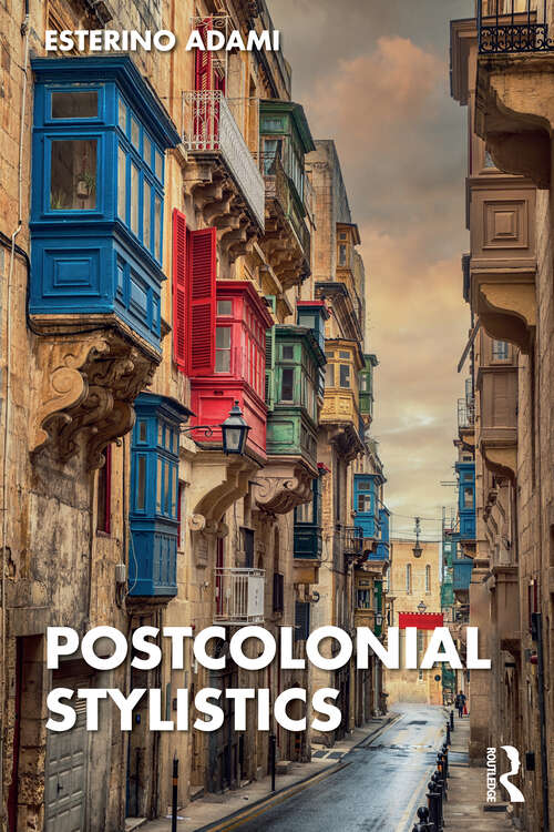 Book cover of Postcolonial Stylistics (1)