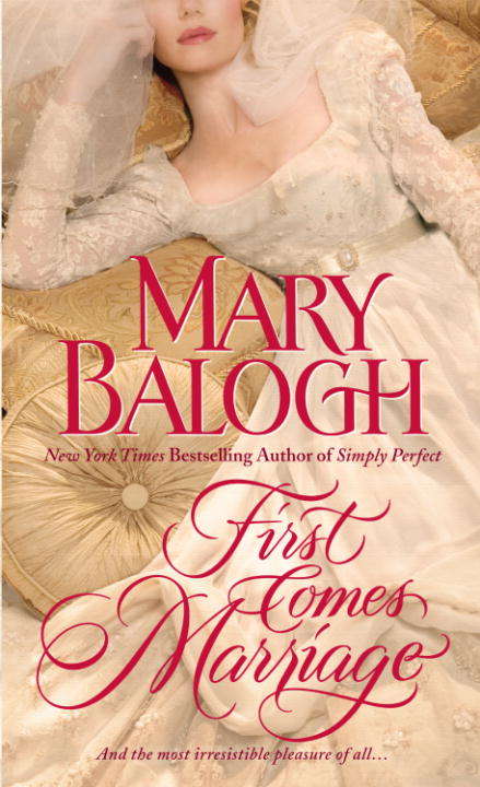 Book cover of First Comes Marriage (Huxtable Quintet #1)