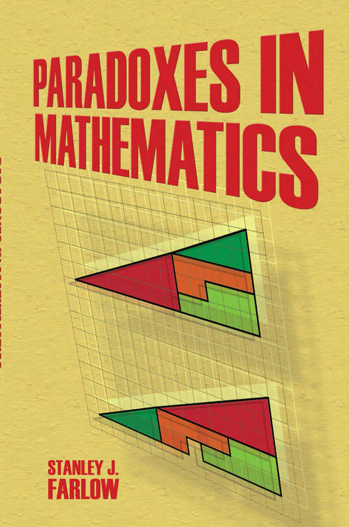 Book cover of Paradoxes in Mathematics (Dover Books on Mathematics)