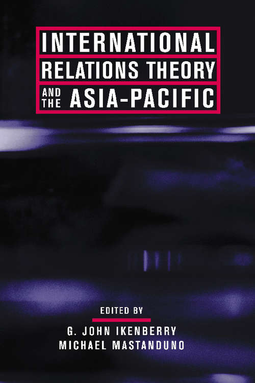 Book cover of International Relations Theory and the Asia-Pacific