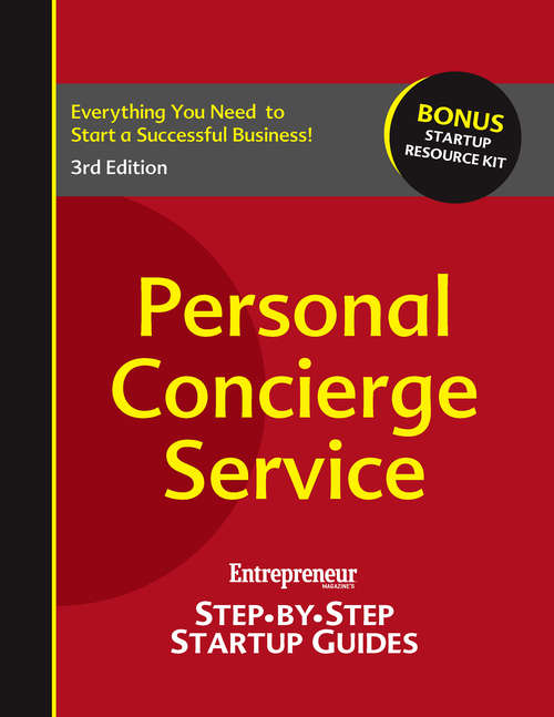 Book cover of Personal Concierge Service