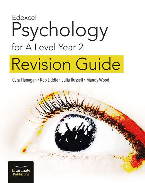 Book cover of Edexcel Psychology for A Level Year 2: Revision Guide