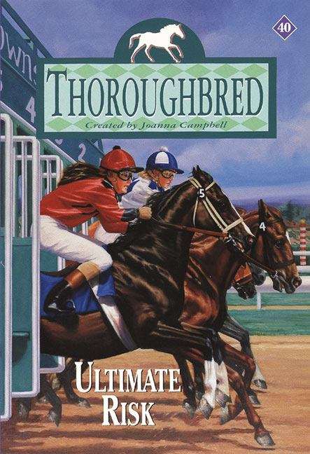Book cover of Ultimate Risk (Thoroughbred #40)