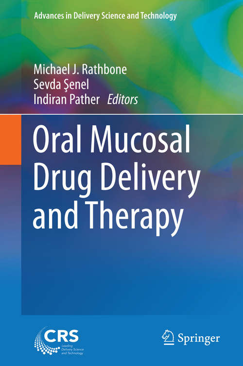Book cover of Oral Mucosal Drug Delivery and Therapy