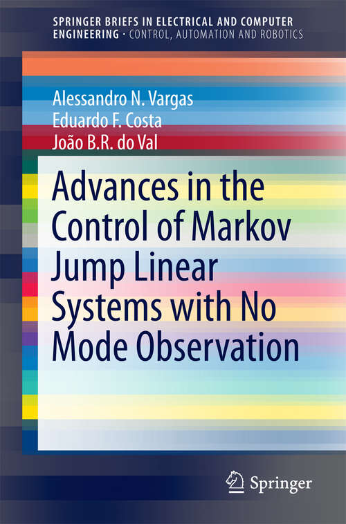 Book cover of Advances in the Control of Markov Jump Linear Systems with No Mode Observation