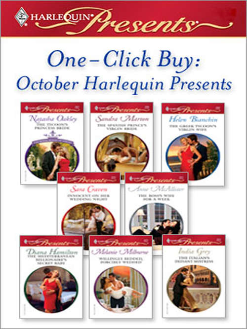 Book cover of One-Click Buy: October Harlequin Presents