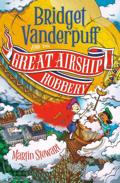 Book cover of Bridget Vanderpuff and the Great Airship Robbery #3 (Bridget Vanderpuff)