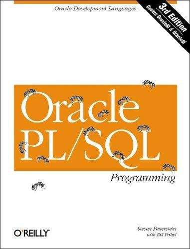 Book cover of Oracle PL/SQL Programming, 3rd Edition