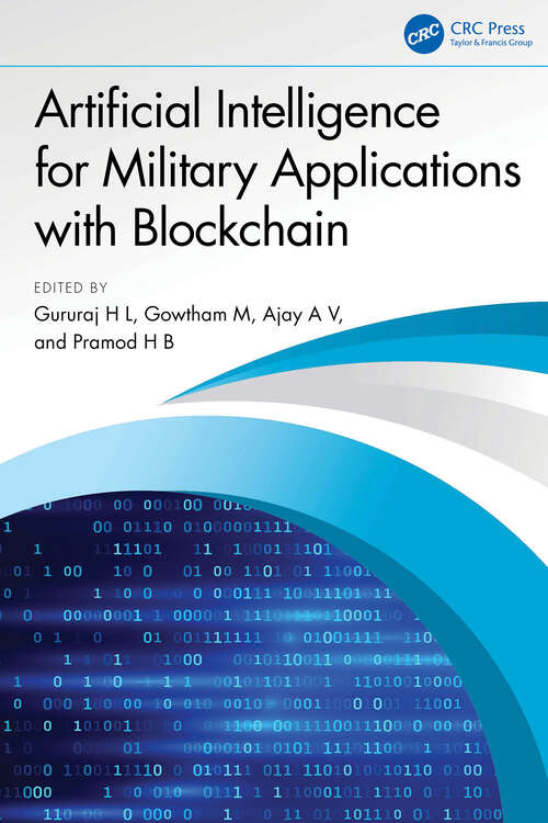 Book cover of Artificial Intelligence for Military Applications with Blockchain (1)