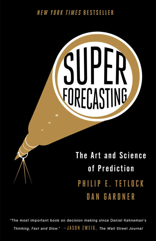 Book cover of Superforecasting