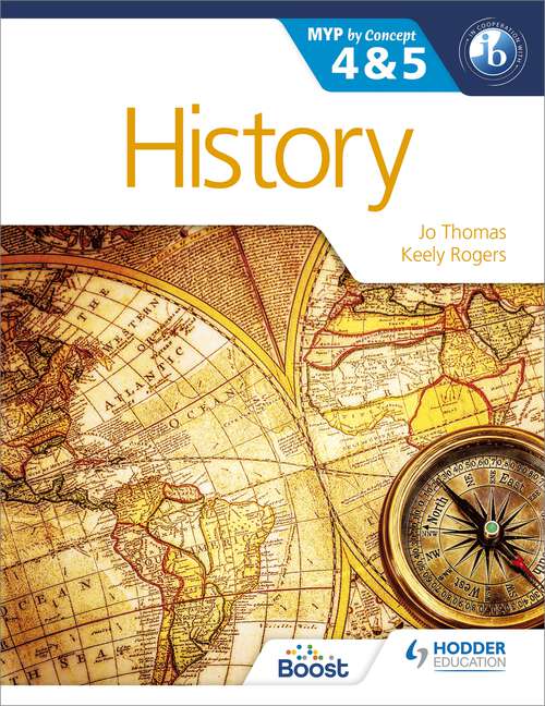 Book cover of History for the IB MYP 4 & 5