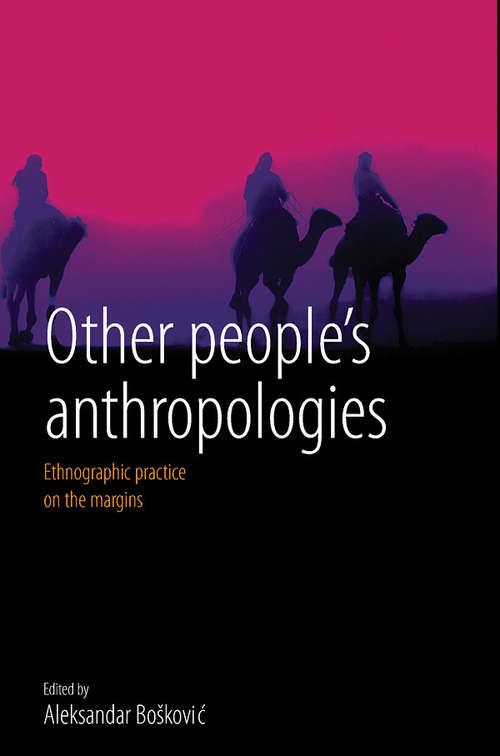 Book cover of Other People's Anthropologies