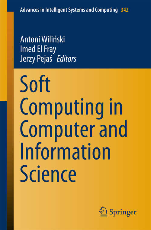 Book cover of Soft Computing in Computer and Information Science