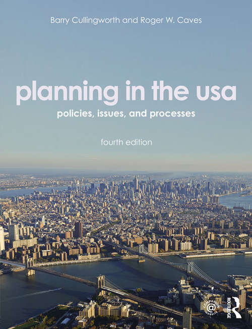 Book cover of Planning in the USA