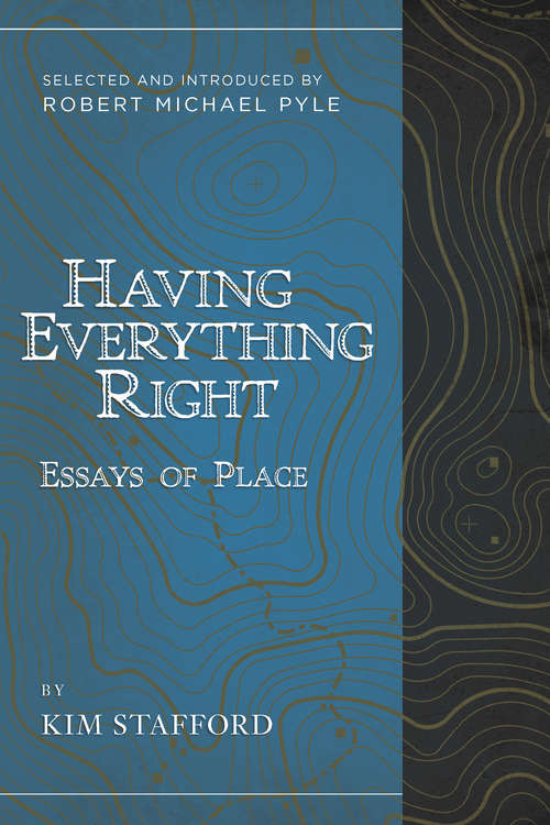 Book cover of Having Everything Right