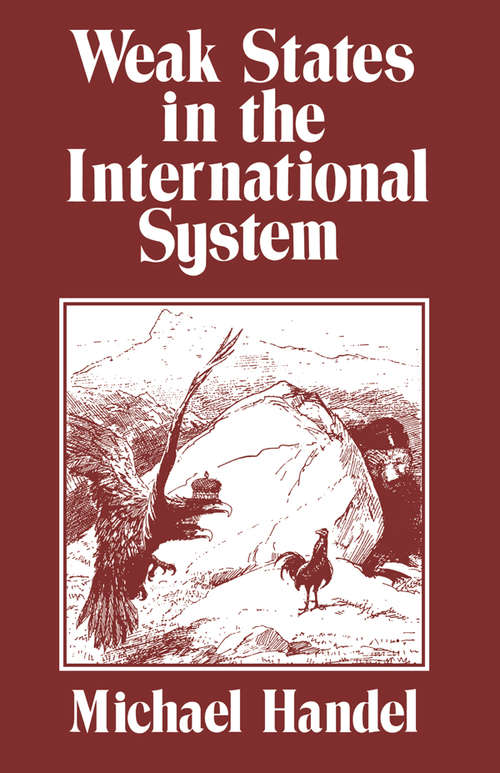 Book cover of Weak States in the International System (2)