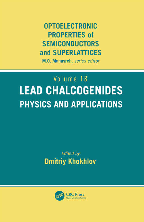 Book cover of Lead Chalcogenides: Physics and Applications