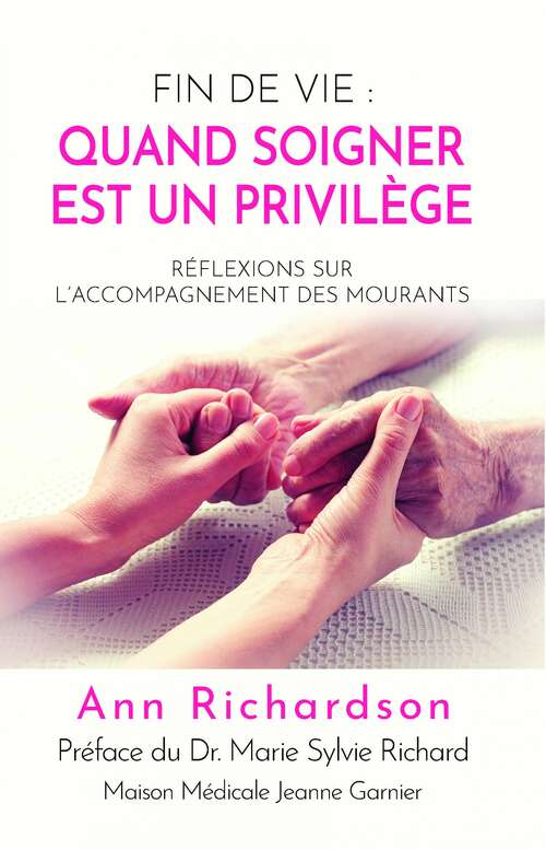 Book cover of Fin de vie: Réflexions sur l’accompagnement des mourants