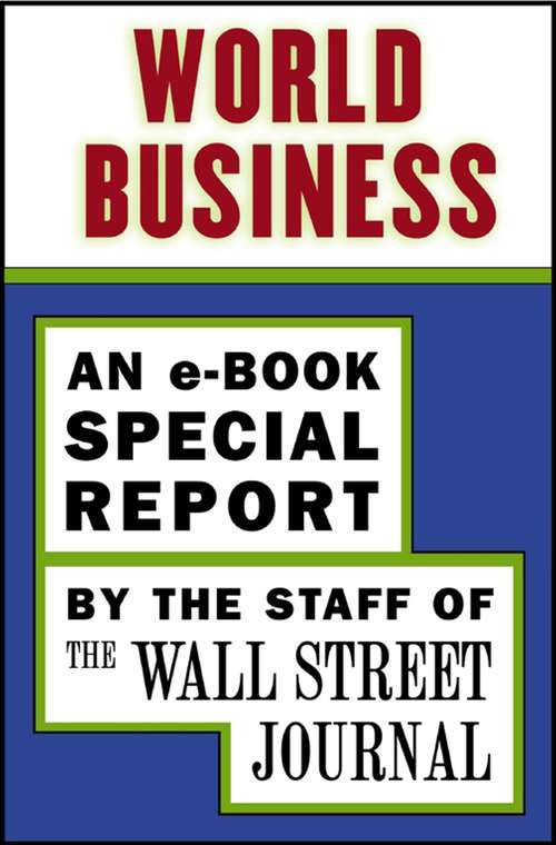 Book cover of World Business