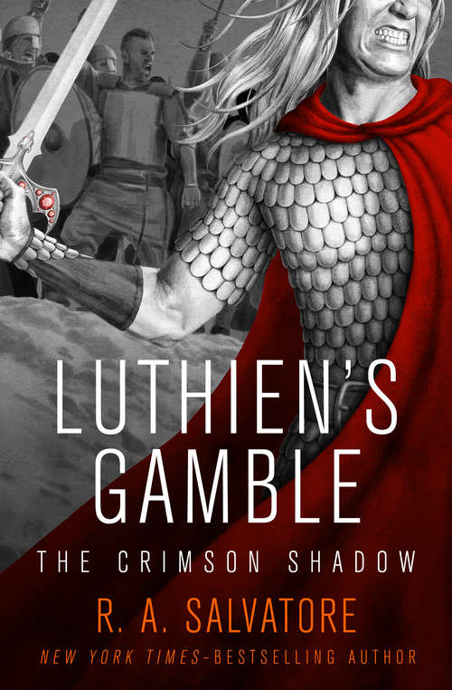 Book cover of Luthien's Gamble (The Crimson Shadow #2)