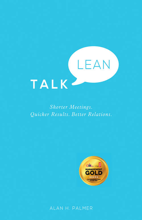 Book cover of Talk Lean