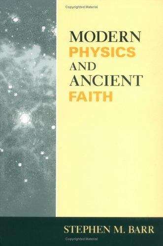 Book cover of Modern Physics and Ancient Faith