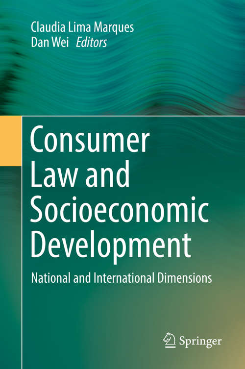 Consumer Law and Socioeconomic Development: National and International Dimensions