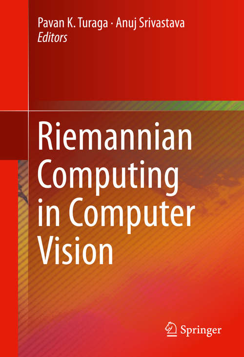 Book cover of Riemannian Computing in Computer Vision