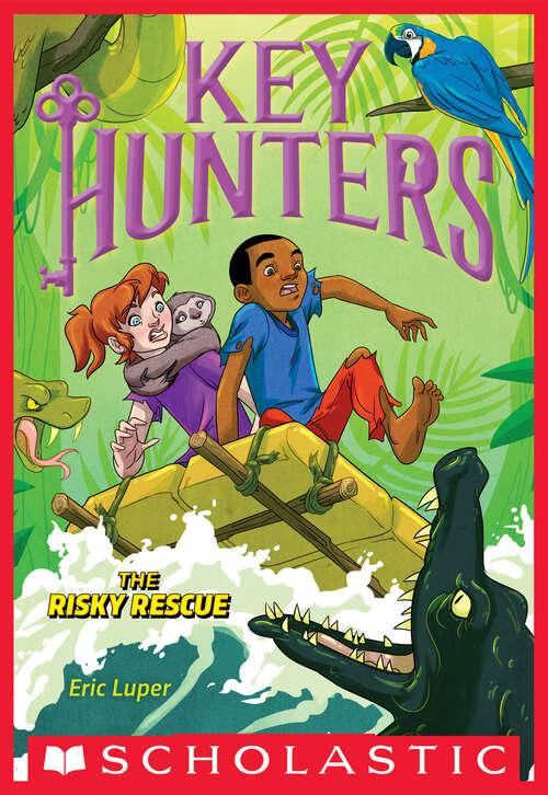 Book cover of The Risky Rescue (Key Hunters #6)