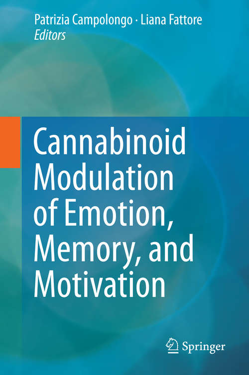 Book cover of Cannabinoid Modulation of Emotion, Memory, and Motivation