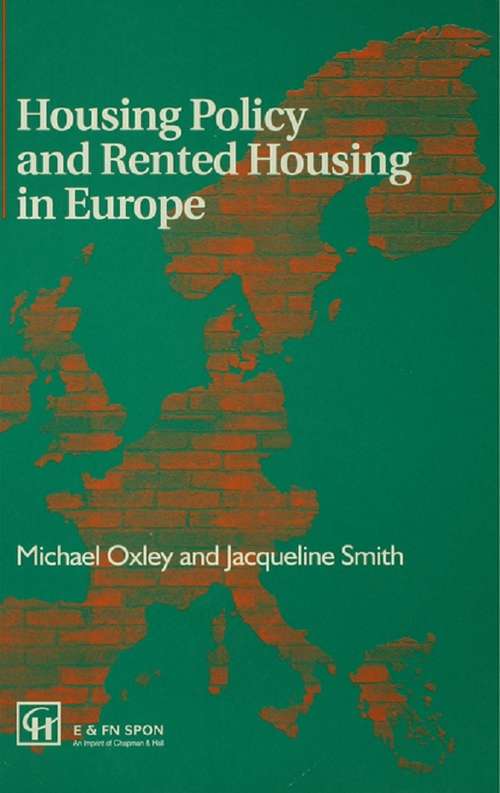 Book cover of Housing Policy and Rented Housing in Europe