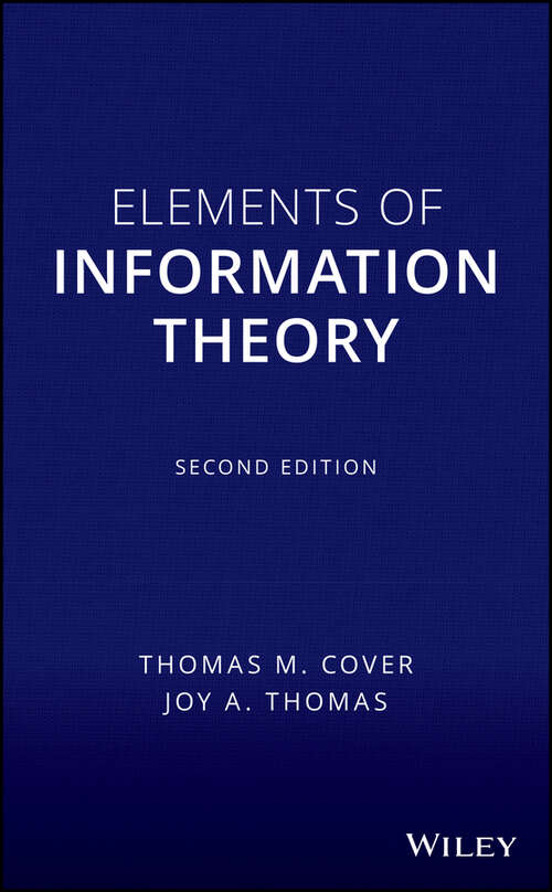 Book cover of Elements of Information Theory