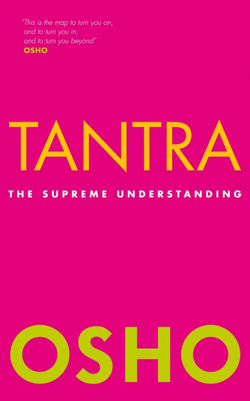 Book cover of Tantra The supreme understanding
